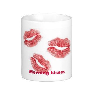 kisses, Morning kisses Mugs