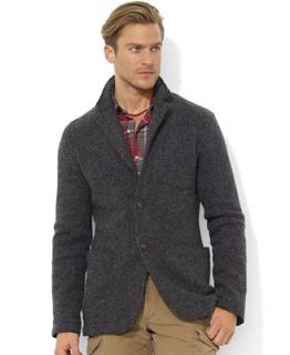 Polo Ralph Lauren Jacket, Two Button Marled Wool Blazer   Blazers & Sport Coats   Men