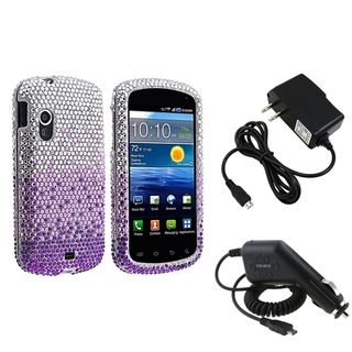 BasAcc Purple Case/ Chargers for Samsung Stratosphere i405 BasAcc Cases & Holders