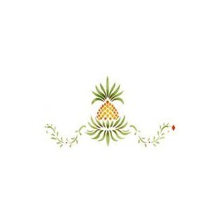 Elegant Pineapple   Stencil only   7.5 mil standard