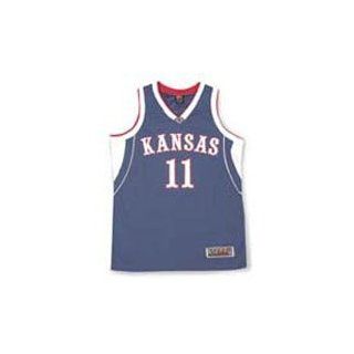 University of Kansas Basketball Jersey (Adult XX Large)  Sports Fan Basketball Jerseys  Clothing