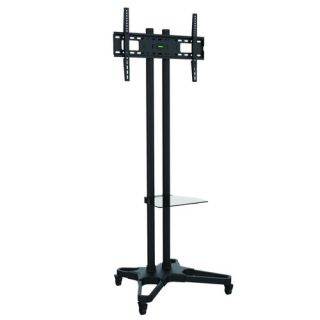 Mobile TV Stand for 37 70 Monitors with Shelf
