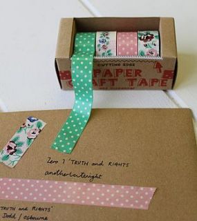 fun paper craft tape by posh totty designs interiors
