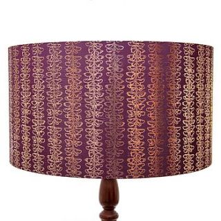 bespoke gilded butterfly lampshade by clementine & bloom