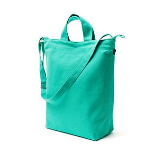 duck canvas tote bag by red ruby rouge