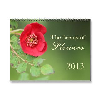 2013 Flower Photography Calendar
