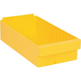 Quantum Storage Super Tuff Euro Drawers — 17 5/8in. x 8 3/8in. x 4 5/8in. Size, Yellow  Euro Drawers