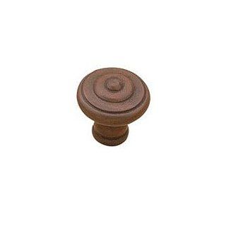 KNOB 25MM ANTIQUE RUST   Cabinet And Furniture Knobs  