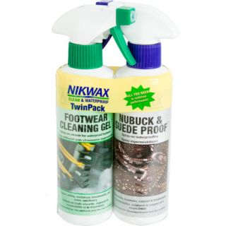 Nikwax Nubuck and Suede Spray Care Twin Pack   300ml