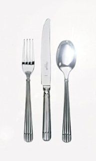 Christofle Stainless Osiris 110 Piece Set #922 Flatware Sets Kitchen & Dining