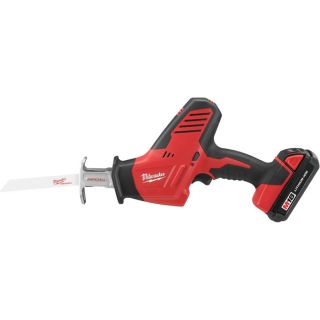 Milwaukee M18 Cordless Hackzall Reciprocating Saw Kit with Compact Li-Ion Battery — 18 Volt, Model# 2625-21CT  Reciprocating Saws
