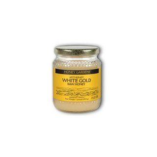 Honey Gardens Raw Honey White Gold    1 lb Health & Personal Care