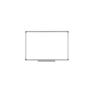 Bi Silque Visual Comm.Prod. CR0620030 Dry Erase Board, 2x3, White/Aluminum Frame 
