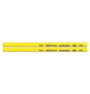 D705 Harvest Round Yellow Core Pencil   36 Thick Yellow Core Checking Pencils  Wood Colored Pencils 