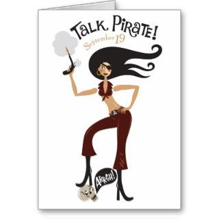 Talk Pirate Card