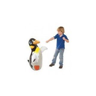 Intex 3D Bop Bag Blow Up Inflatable Penguin  Other Products  