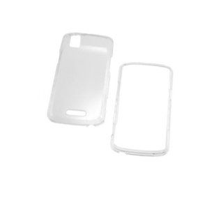 Crystal Clear Transparent Snap on Hard Protector Skin Cover Cell Phone Case for MOTOROLA Droid Pro XT610 Verizon   Clear Cell Phones & Accessories