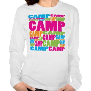 Colorful Camp T shirts
