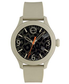 ESQ Movado Unisex Swiss ESQ One Khaki Silicone Strap Watch 43mm 07101441   Watches   Jewelry & Watches