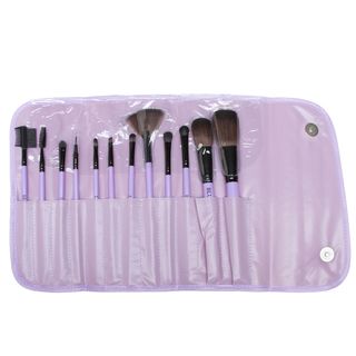 Fortuna Spa 12 piece Professional Lavender Brush Set Fortuna Spa Makeup Brushes