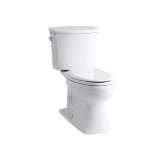 Kohler Kelston Comfort Height Two Piece Elongated 1.28 Gpf Toilet with