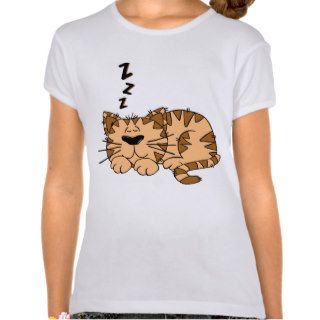 Children T shirt “sleeping cat "
