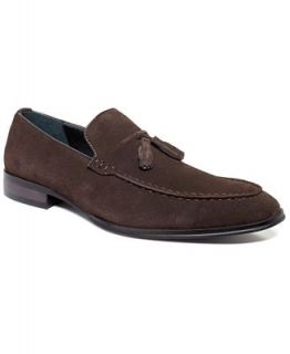 Alfani Mens Shoes, Bedford Suede Slip On Tassel Loafers   Shoes   Men