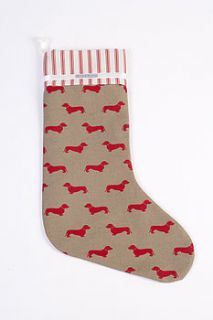 dog lover's christmas stocking by mutts & hounds