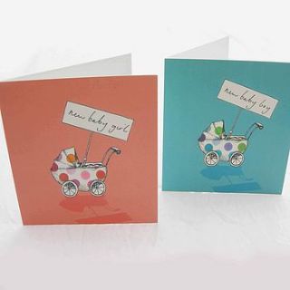 new baby cards  3 for £5 by eggnogg