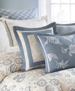Martha Stewart Collection Villa Fields 4 Piece Twin Comforter Set   Bed in a Bag   Bed & Bath