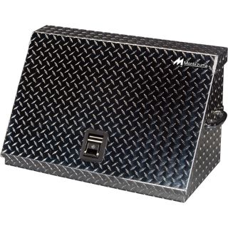 Montezuma Aluminum Open-Top Tool Truck Box — Diamond Plate, 30in.W x 15in.D x 18 1/8in.H  Tool Chests