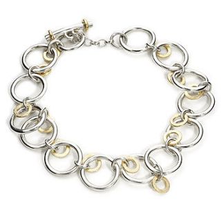 multi circle bracelet by shona jewellery