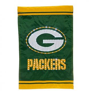 NFL Fiber Optic Garden Flag Set   Bears   Packers