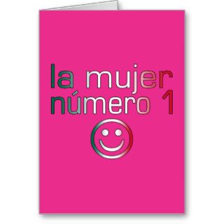 La Mujer Número 1   Number 1 Wife in Mexican Greeting Cards