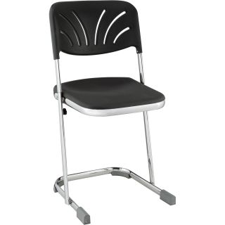 National Public Seating Ergonomic Z Stool with Backrest, 18in.H, Model# 6618B  Shop Seats   Stools