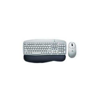 Logitech 967207 0403 Wireless Keyboard and USB Mouse Electronics