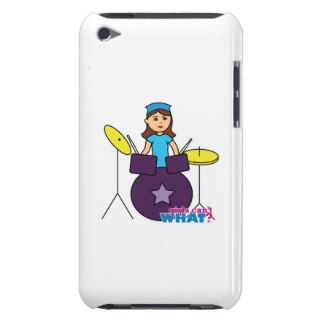 Drummer Girl iPod Touch Case Mate Case
