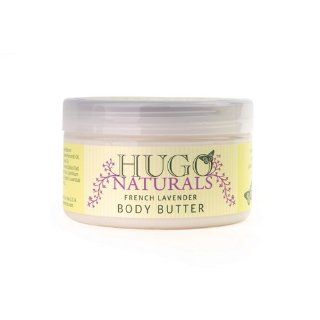 Hugo Naturals Body Butter, French Lavender, 4 Ounce Jar  Beauty