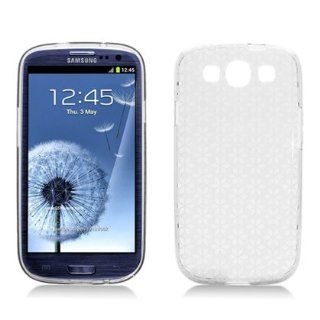 Aimo Wireless SAMI9300SKC209 Soft and Slim Fabulous Protective Skin for Samsung Galaxy S3 i9300   Retail Packaging   Smoke Hexagon Cell Phones & Accessories
