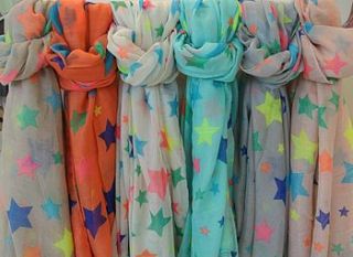 bright star scarf by lovethelinks