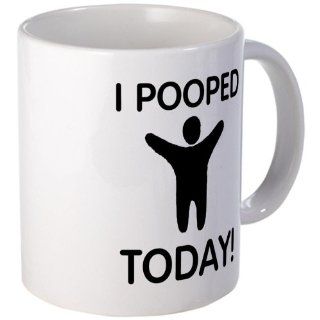 i pooped today Mug Mug by  Kitchen & Dining