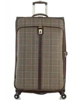 London Fog Westminster 21 Carry On Expandable Spinner Suitcase   Luggage Collections   luggage