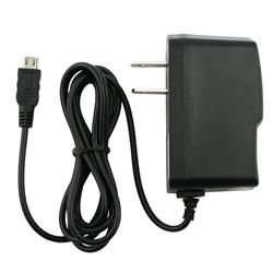 Black Micro USB Travel Charger for Samsung T959 Vibrant Eforcity Cell Phone Chargers