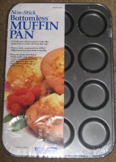Progressive Non Stick Bottomless Muffin Pan Kitchen & Dining