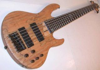ESP LTD B 206SM Natural Satin 6 String Electric Bass FREE STRAP TUNER CLOTH Musical Instruments