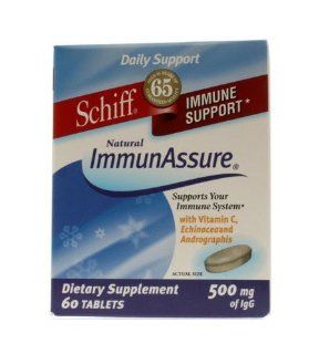 Schiff Immuneassure Tablets 500 Mg, 60 Count Health & Personal Care