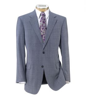 Executive 2 Button Wool Suit with Plain Front Trousers Extended Sizes JoS. A. Ba