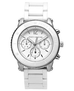 Juicy Couture Watch, Womens Pedigree White Ceramic Bracelet 38mm 1900878   Watches   Jewelry & Watches