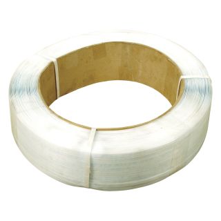  1/2In. Poly Strapping — 9000Ft. Roll, 16In. x 6In. Core  Poly   Plastic Strapping Materials