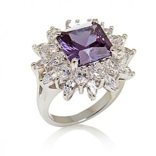8.60ct Absolute™ and Simulated Alexandrite Cluster Ring